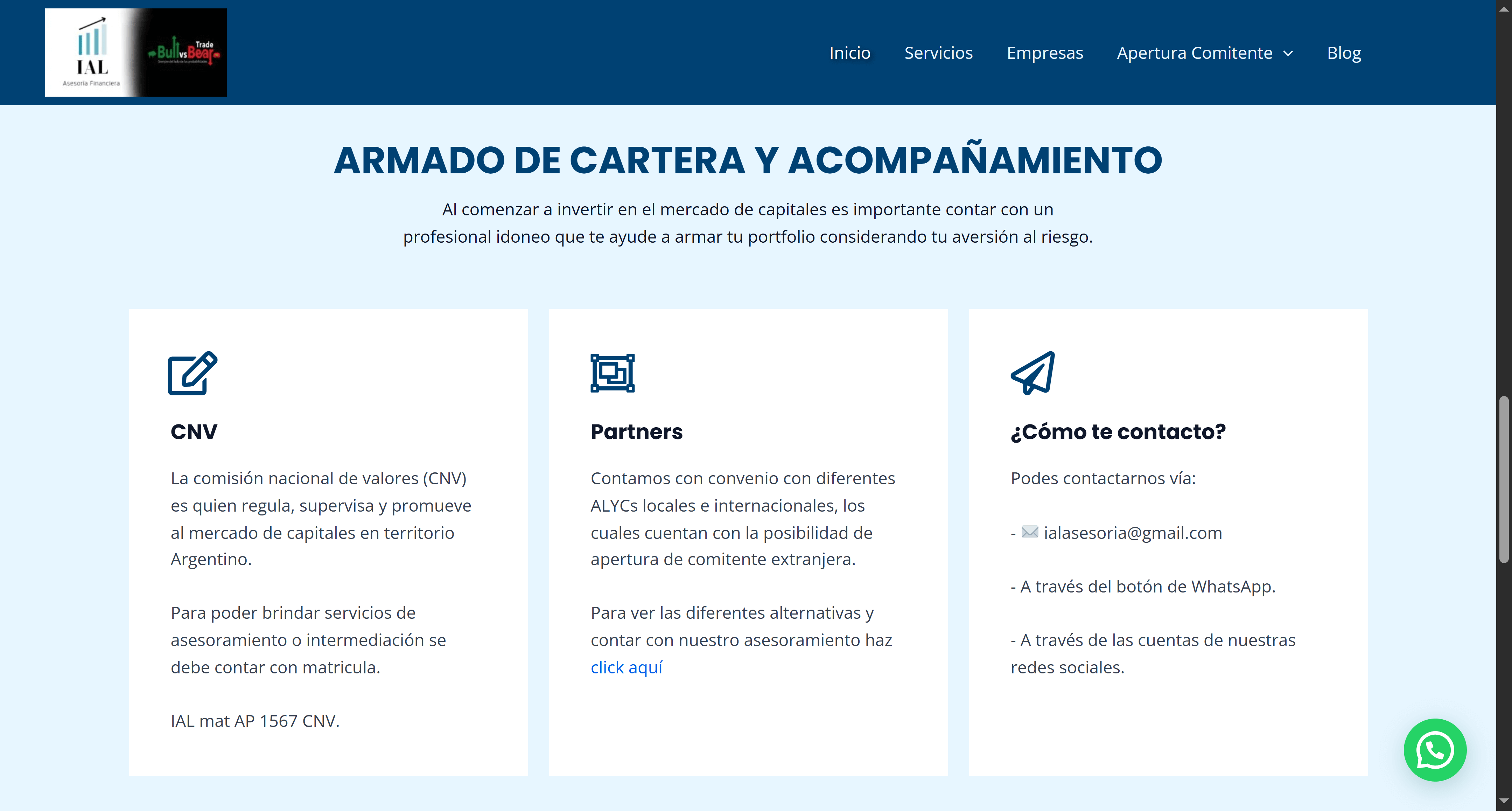 IAL finanzas - Broker